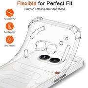Husa pentru Nothing Phone 2a, 2a Plus Slim Anti-Shock 1.5mm, reinforced corners, Transparent