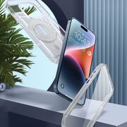 Husa iPhone 15 Pro Supcase Unicorn Beetle Pro MagSafe, transparenta