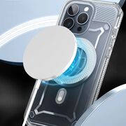Husa iPhone 15 Pro Supcase Unicorn Beetle Pro MagSafe, transparenta