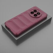 Husa pentru Husa Realme 12+ Plus Liquid Silicone, Microfibre Lining, Non-Slip Airbag Design, bordeaux