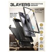 Husa Samsung Galaxy S24 Ultra Supcase Unicorn Beetle Pro, Black Ripple
