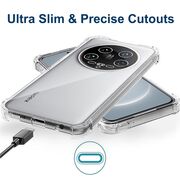Husa pentru Xiaomi 14 Ultra Anti-Shock 1.5mm, reinforced 4 corners, transparenta