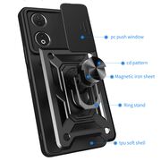 Husa pentru Honor 90 cu inel Armor Kickstand cu protectie camera - blue