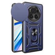 Husa pentru Honor Magic 6 Pro cu inel Armor Kickstand cu protectie camera - blue