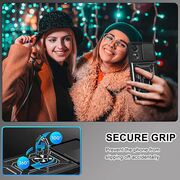 Husa Oppo A98 5G cu inel Ring Armor Kickstand Tough Rugged cu protectie camera - blue