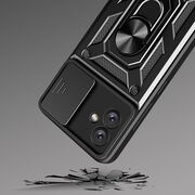 Husa pentru Samsung Galaxy A04e cu inel Ring Armor Kickstand Tough, protectie camera