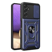 Husa pentru Samsung Galaxy A14 cu inel Ring Armor Kickstand Tough, protectie camera
