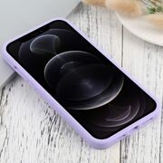 Pachet 360: Husa cu folie integrata pentru iPhone 12 Pro Cover360 fata spate - mov / transparent