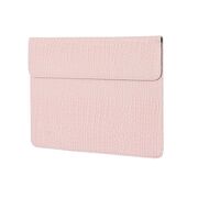 Husa pentru laptop 13 - 14 inch MacBook, Microsoft, Dell, HP, Lenovo, eleganta si subtire, protectie sporita, roz