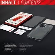 [Folie sticla + husa] premium iPhone 12 / 12 Pro Displex Real Glass 10H cu aplicator, transparenta