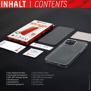 [Folie sticla + husa] premium iPhone 13 Pro Max Displex Real Glass 10H cu aplicator, transparenta