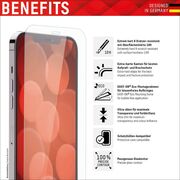 [Folie sticla + husa] premium iPhone 14 Pro Displex Real Glass 10H cu aplicator, transparenta