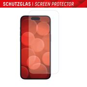 [Folie sticla + husa] premium iPhone 15 Pro Displex Real Glass 10H cu aplicator, transparenta