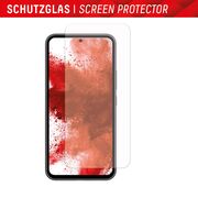 [Folie sticla + husa] premium Samsung Galaxy A54 Displex Real Glass 10H cu aplicator, transparenta
