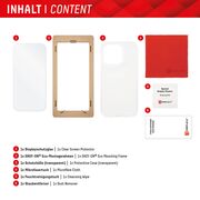 [Folie sticla + husa] premium Samsung Galaxy A55 5G Displex Real Glass 10H cu aplicator, transparenta