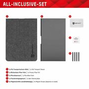Folie premium MacBook Pro 16" (2021 / 2022 / 2023) Displex Laptop Privacy Safe, negru