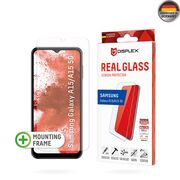 Folie sticla premium Samsung Galaxy A15 Displex Real Glass 2D, transparenta