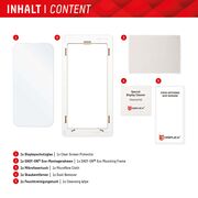 Folie sticla premium Samsung Galaxy A54 Displex Real Glass 2D cu aplicator, transparenta
