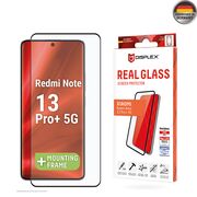 Folie sticla premium Xiaomi Redmi Note 13 Pro+ 5G Displex Real Glass Full Cover cu aplicator, transparenta