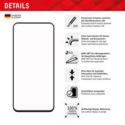 Folie sticla premium Samsung Galaxy S23 FE Displex Real Glass Full Cover 10H cu aplicator, negru