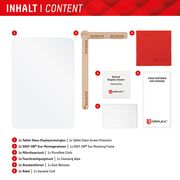 Folie sticla premium iPad Air 11 2024 / 2025​ M2, M3 Displex Tablet Glass 9H cu aplicator, transparenta