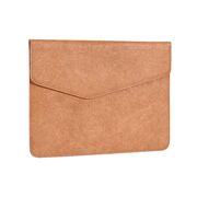 Husa pentru laptop 15 - 16 inch MacBook, Microsoft, Dell, HP, Lenovo, eleganta si subtire, protectie sporita, maro