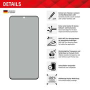 Folie sticla premium Samsung Galaxy S22 Plus 5G / S23 Plus Displex Real Glass Privacy Full Cover 10H cu aplicator, negru