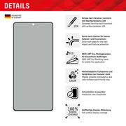 Folie sticla premium Samsung Galaxy S23 Ultra Displex Real Glass Privacy Full Cover 3D 10H cu aplicator, negru