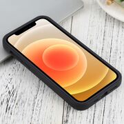Pachet 360: Husa cu folie integrata pentru iPhone 11 Pro Cover360 fata spate - negru / transparent