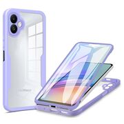 Pachet 360: Husa cu folie integrata pentru Samsung Galaxy A05 Cover360 fata / spate - mov