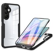 Pachet 360: Husa cu folie integrata pentru Samsung Galaxy A34 Cover360 fata / spate - negru