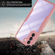 Pachet 360: Husa cu folie integrata pentru Samsung Galaxy S23 Cover360 fata / spate - negru