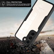 Pachet 360: Husa cu folie integrata pentru  Samsung Galaxy S23 Plus  Cover360 fata / spate - mov