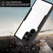 Pachet 360: Husa cu folie integrata pentru  Samsung Galaxy S23 Ultra 5G Cover360 fata / spate - mov