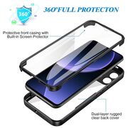 Pachet 360: Husa cu folie integrata pentru Xiaomi 13T, 13T Pro Cover360 fata / spate - blue