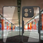 Pachet 360: Husa cu folie integrata pentru Xiaomi 13T, 13T Pro Cover360 fata / spate - mov