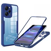 Pachet 360: Husa cu folie integrata pentru Xiaomi Redmi 12 Cover360 fata / spate - blue