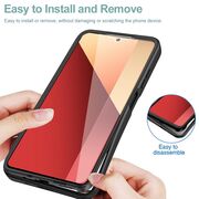 Pachet 360: Husa cu folie integrata pentru Xiaomi Redmi Note 13 Pro 4G Cover360 fata / spate  - blue
