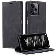 Husa piele Huawei Pura 70 Pro Techsuit Confy Cover, negru