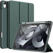 Husa pentru Apple iPad Air 11 2024 / 2025​ M2, M3 cu functie wake-up/sleep si compartiment pentru Apple Pen, tip stand, verde inchis