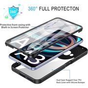 Pachet 360: Husa cu folie integrata pentru Xiaomi Redmi A3 Cover360 fata / spate - blue