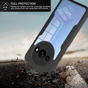 Pachet 360: Husa cu folie integrata pentru Xiaomi Redmi A3 Cover360 fata / spate - blue
