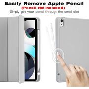 Husa pentru Apple iPad Air 11 2024 / 2025​ M2, M3 cu functie wake-up/sleep si compartiment pentru Apple Pen, tip stand, space grey