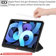 Husa Apple iPad Air 11 2024 / 2025​ M2, M3 cu functie wake-up/sleep si compartiment pentru Apple Pen, negru
