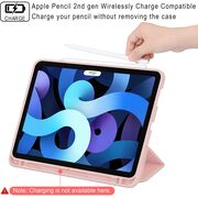 Husa Apple iPad Air 11 2024 / 2025​ M2, M3 cu functie wake-up/sleep si compartiment pentru Apple Pen, rose gold