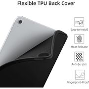 Husa pentru Apple iPad Air 11 2024 / 2025​ M2, M3 cu functie wake-up/sleep si compartiment pentru Apple Pen, tip stand, negru