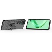 Husa pentru Huawei Nova 12 SE cu inel Armor Kickstand Tough Rugged Cover, negru