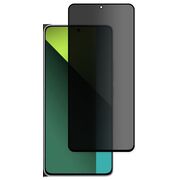 Folie din sticla privacy pentru XIAOMI REDMI NOTE 13 5G / 13 PRO 4G / 5G, margini negre