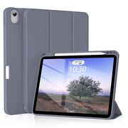 Husa pentru Apple iPad Air 11 2024 / 2025​ M2, M3 cu functie wake-up/sleep si compartiment pentru Apple Pen, tip stand, mov