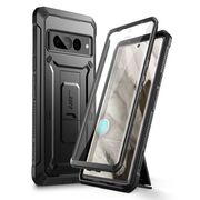 Pachet 360: Husa cu folie integrata Google Pixel 8a Supcase Unicorn Beetle Pro, negru